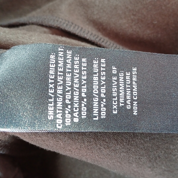 Bagatelle Collection Faux Leather Track Pant/Joggers NEW- Sz. 2X - Picture 10 of 12